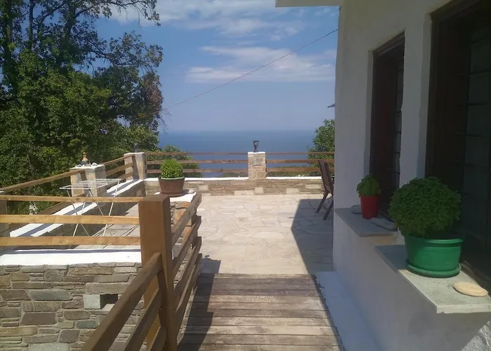 μπαλκόνι στο αιγαίο Kalamaki (Thessaly)